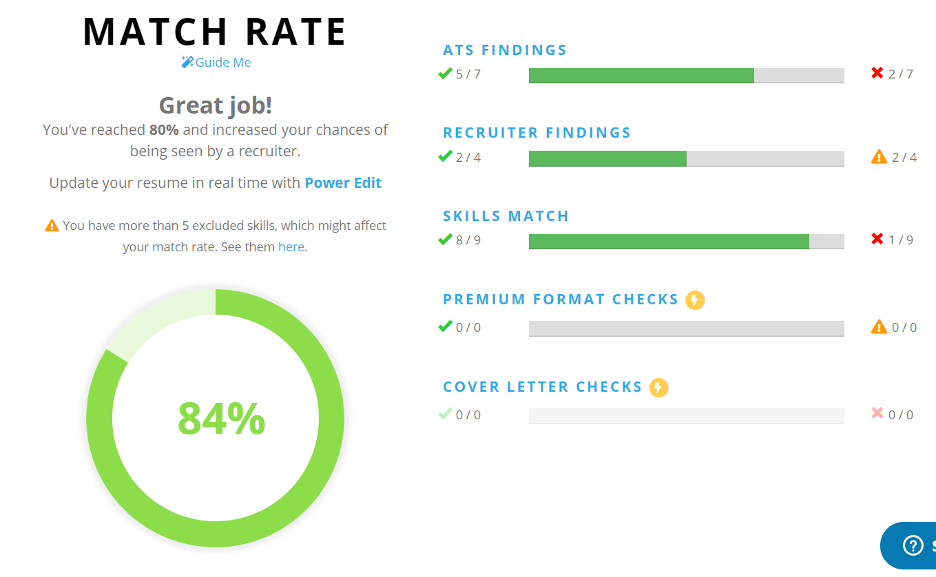 Customize key skills for a better ATS score Customize key skills for a better ATS score