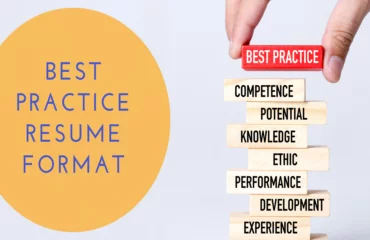 Best Practice Resume Format