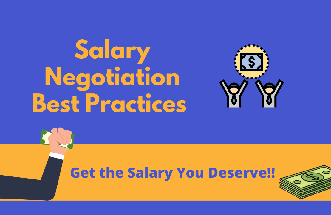 Salary Negotiation Best Practices Salary Negotiation Best Practices