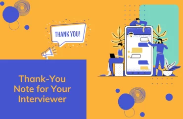 Thank-You Note for Your Interviewer