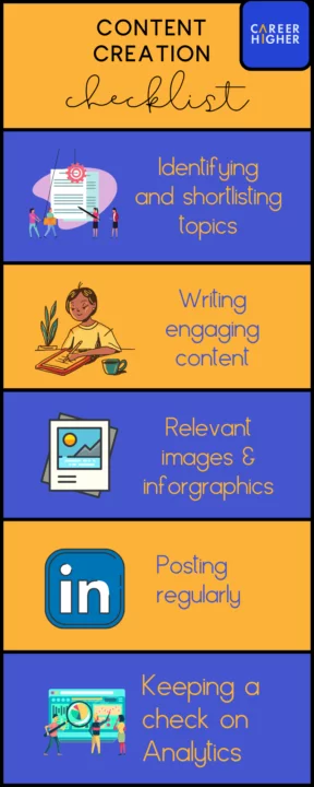 Content creation checklist for Linkedin Content creation checklist for Linkedin