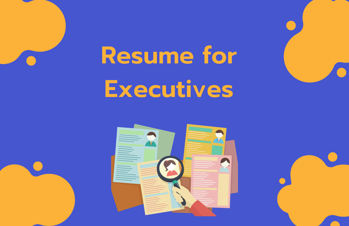 Resume for Executives Resume for Executives