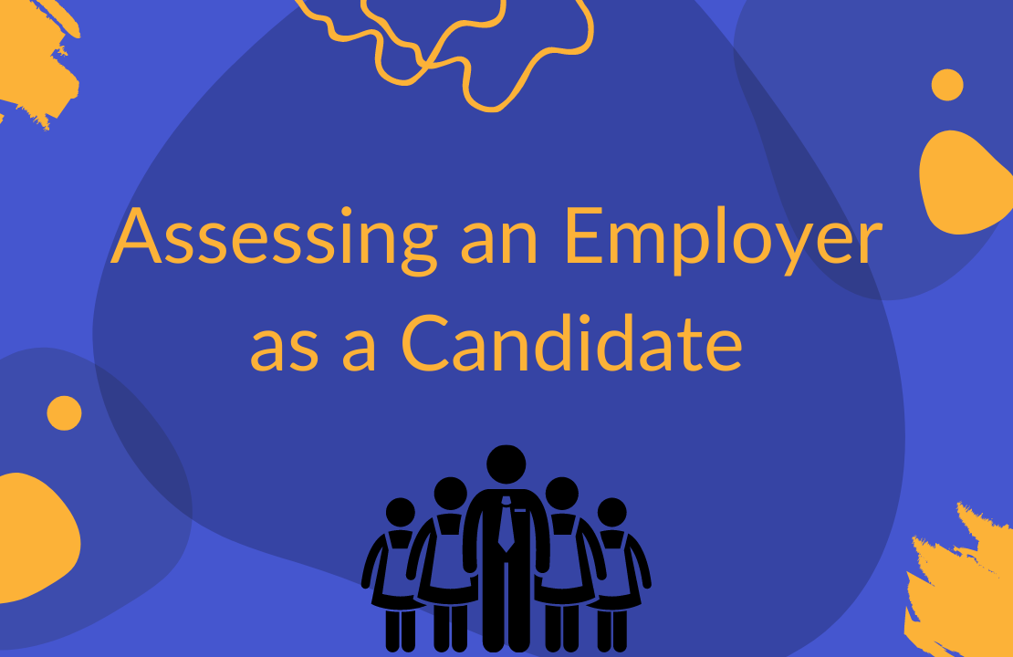 Assessing an Employer as a Candidate