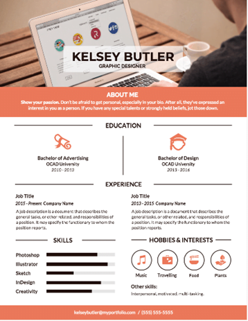 Progressive industry resume