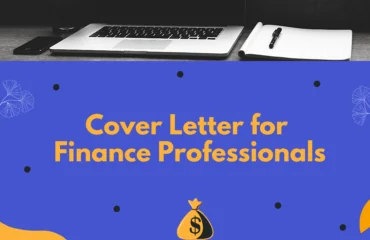 Cover Letter for Finance Professionals