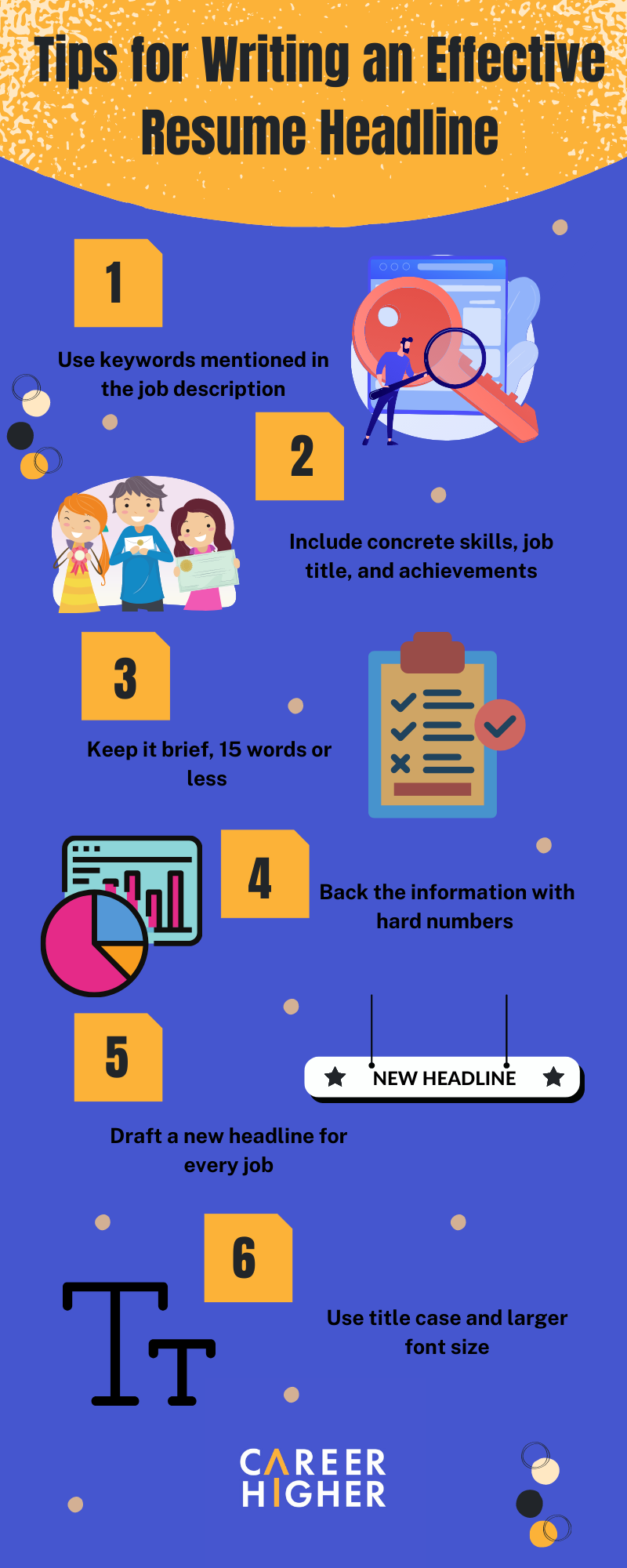 Tips for Writing a Good Resume Headline Tips for Writing a Good Resume Headline