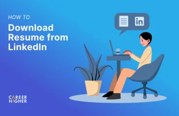 How to download resume from linkedin