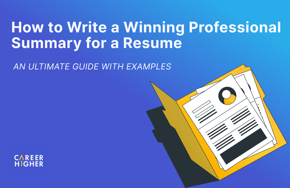 writing a winning summary for your resume