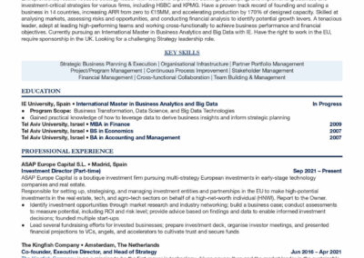 Resume Part (1)