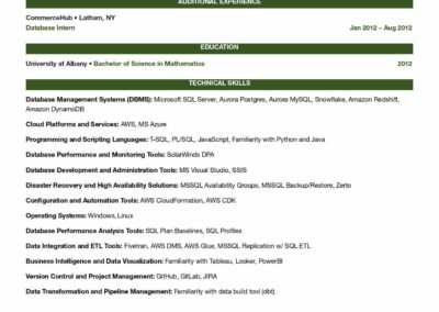 Resume Part (2)